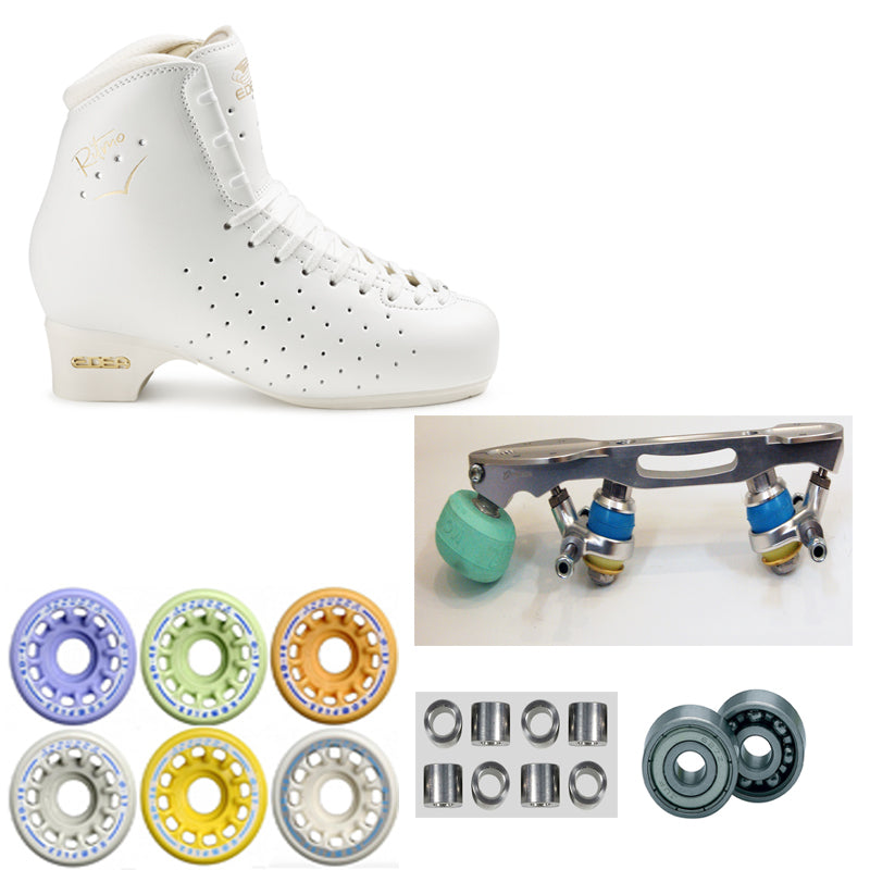 Edea Ritmo + Komplex Silver 016 + Abec 1 +ruote Azzurra pattino completo a rotelle - Original Sport