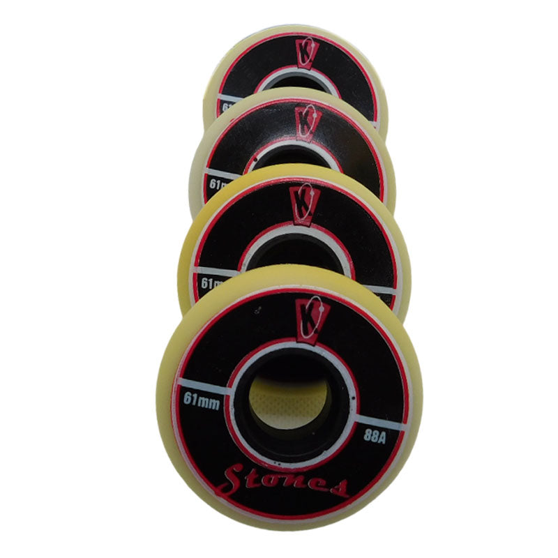 Kriptonics ruote in line 61mm 88 A in fila - Original Sport