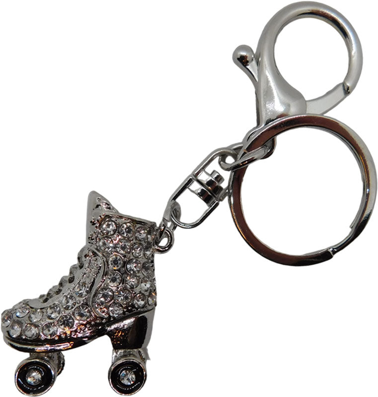 Portachiavi pattino a rotelle con strass - Original Sport