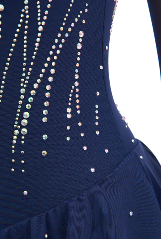 Sagester vestito gara dettaglio strass - Original Sport