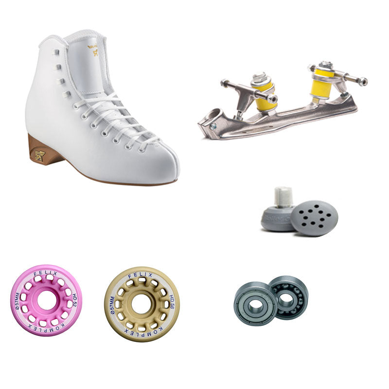 Risport Venus + Free Time + Abec 1 + ruote Felix pattino completo a rotelle - Original Sport