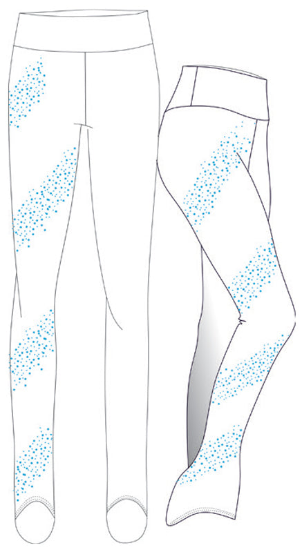 Sagester disegno mod. 478 leggings - Original Sport
