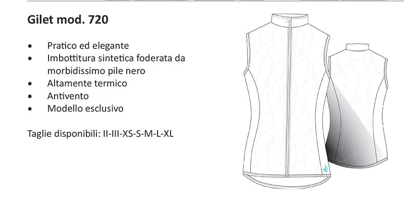 Sagester disegno mod. 720 Gilet - Original Sport