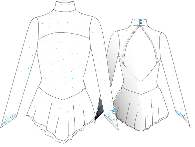 Mod. 2057 Aurora Sagester dress