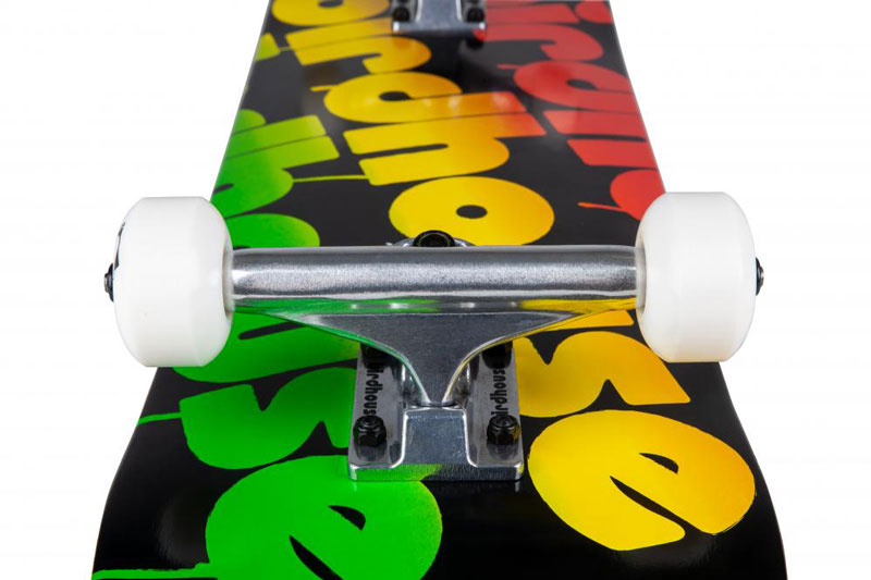 Skateboard truck detail Birdhouse Triple stack