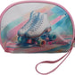 Pochette tessuto saffiano