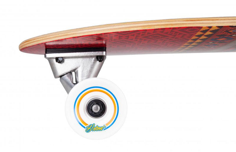 Surf Skate wheel detail D Street Aztec Baja