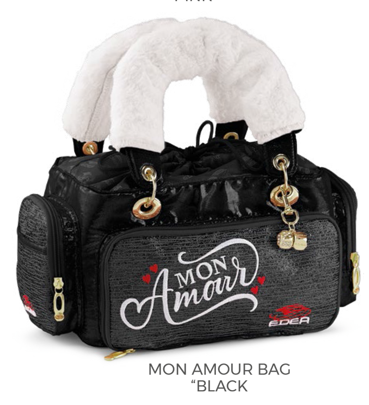 Edea Borsetta Mon Amour da pattinaggio ghiaccio e rotelle nera