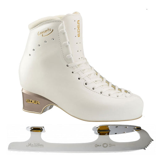 Edea pattino completo ghiaccio con Concerto e lama Gold Seal - Original Sport