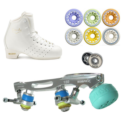 Edea Esordio + Komplex Silver 016 + Abec 5 + ruote a scelta pattino completo a rotelle - Original Sport