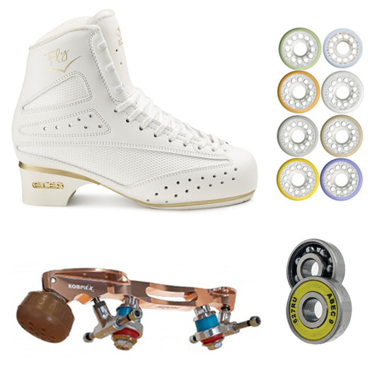 Edea Fly + Komplex Axiom + Abec 9 RU + ruote Angel pattino completo a rotelle - Original Sport