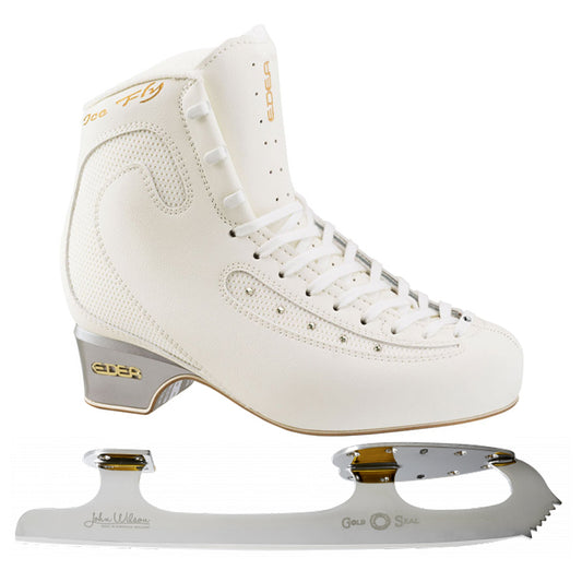 Edea scarpa Ice Fly  con lama Gold Seal John Wilson