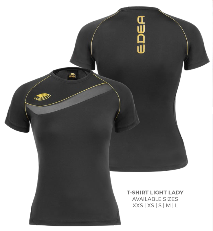 Edea Women's Light Black T-Shirt