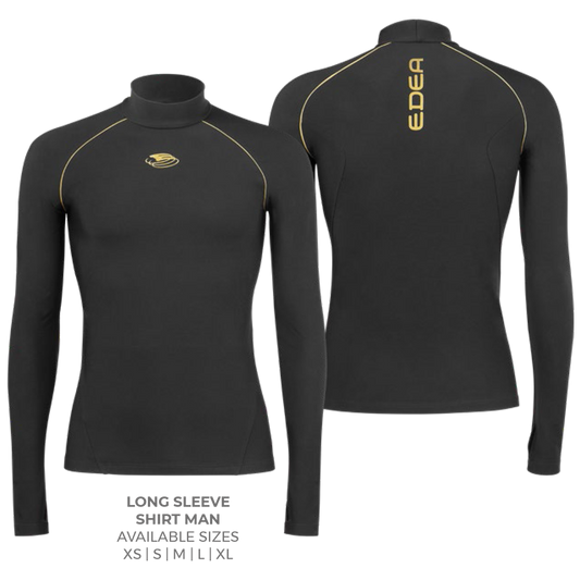 Edea Men's Black Long Sleeve T-Shirt