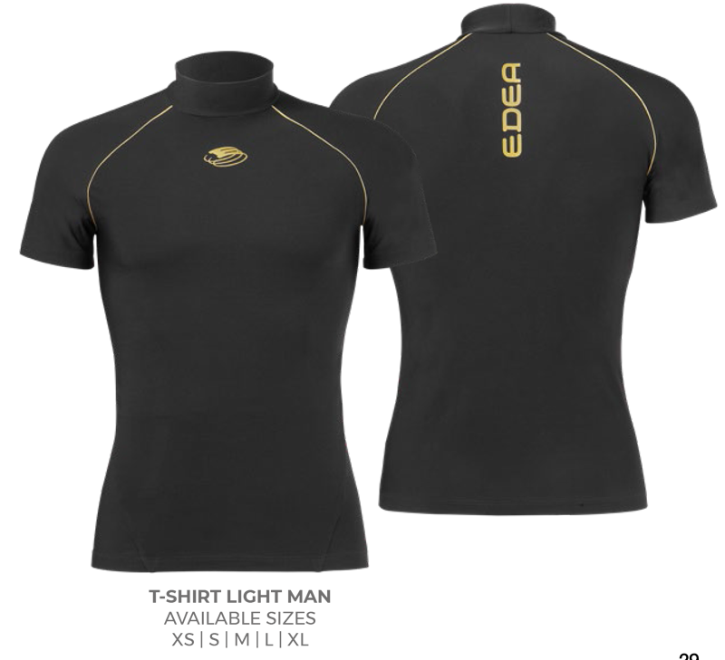 Edea Men's Black Technical T-shirt
