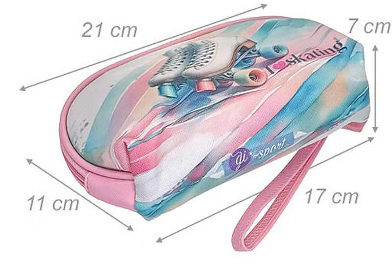 Pochette tessuto saffiano