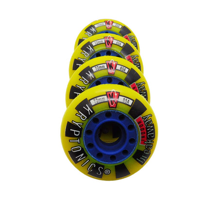 Kriptonics wheels in line 72 mm  85 A forehead - Original Sport