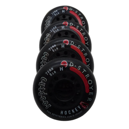 Kriptonics wheels in line 72 mm 81 A fronte - Original Sport