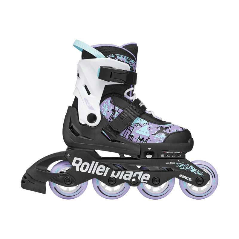 Microblade SL Nero/Lavanda Rollerblade Pattino in line