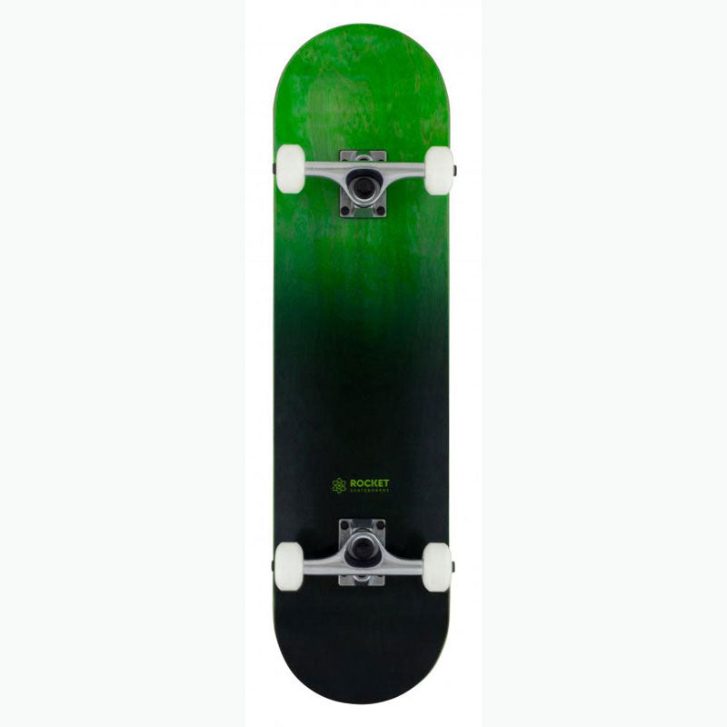Skateboard Rocket Double Dipped Black/Green