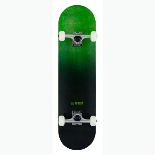 Skateboard Rocket Double Dipped Black/Green