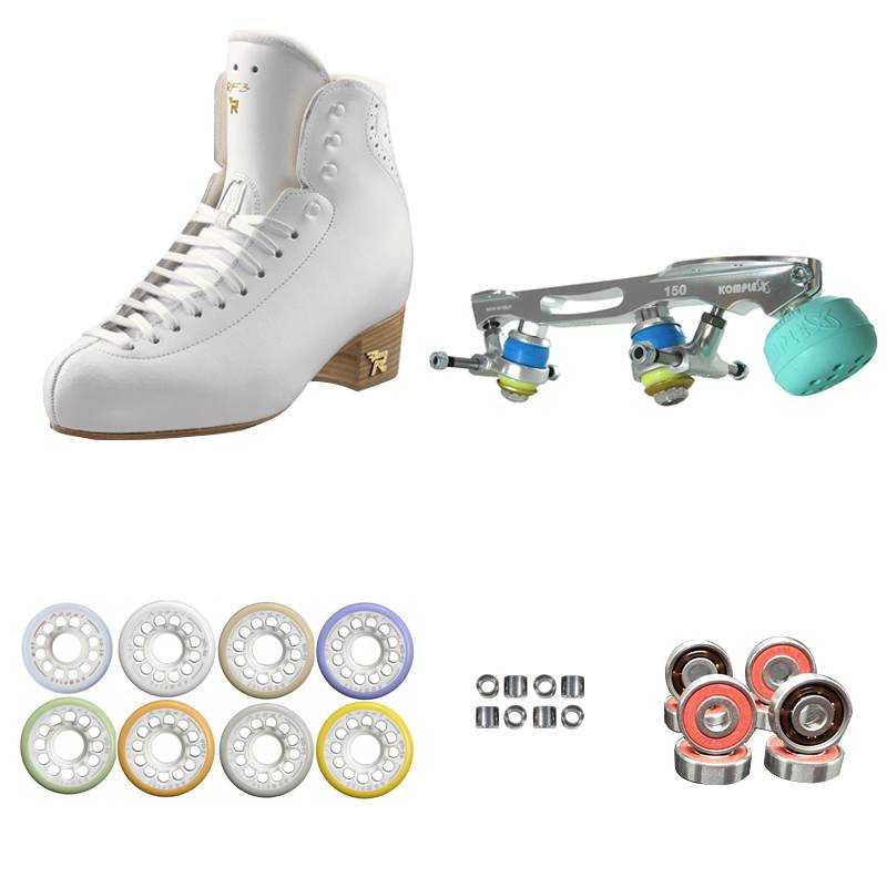 Risport RF 3 Pro + Silver 016 + 627 RS + Ruote Angel Pattino completo a rotelle - Original Sport