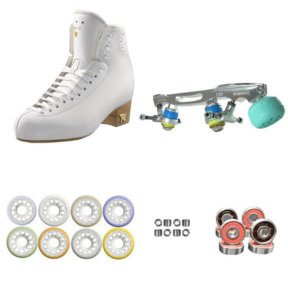 Risport RF 3 Pro + Silver 016 + 627 RS + Ruote Angel Pattino completo a rotelle - Original Sport