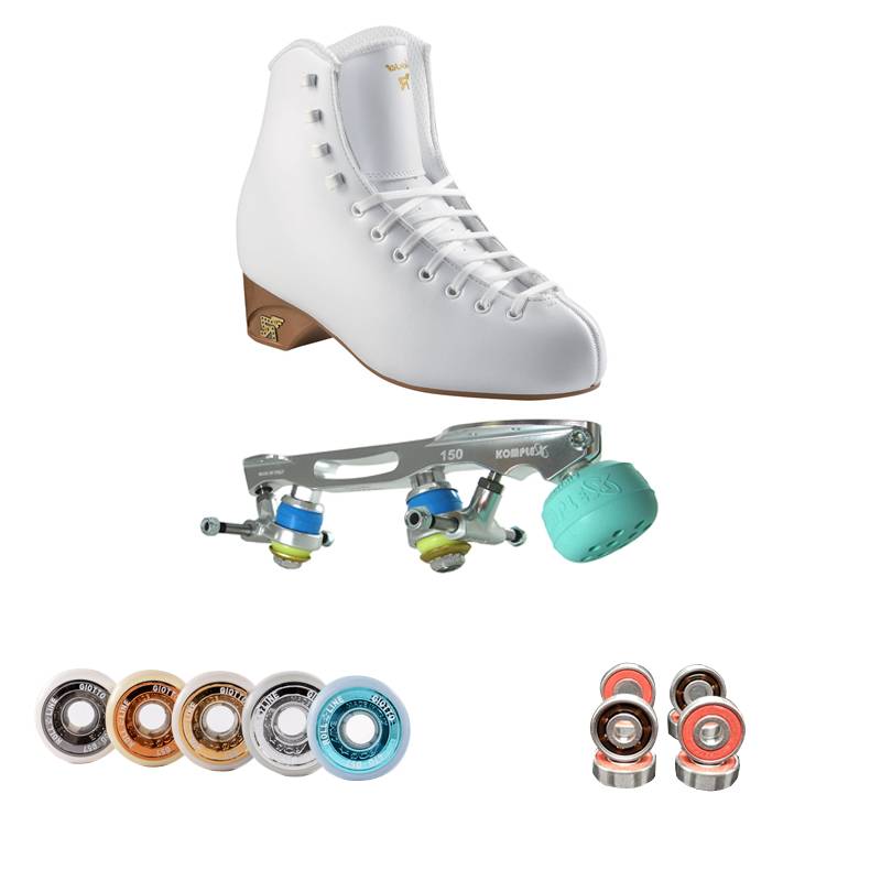 Risport Venus + 016 Silver + 627 RS + ruote Giotto  pattino completo a rotelle - Original Sport
