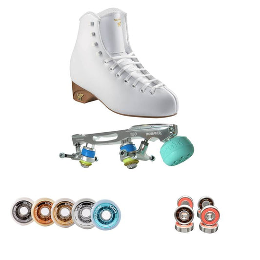 Risport Venus + 016 Silver + 627 RS + ruote Giotto  pattino completo a rotelle - Original Sport