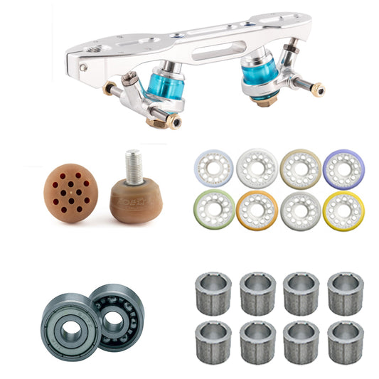 Roll Line Mistral  + Komplex Angel  + Abec 1 + Distanziatori - Original Sport