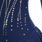 Sagester vestito gara dettaglio strass - Original Sport