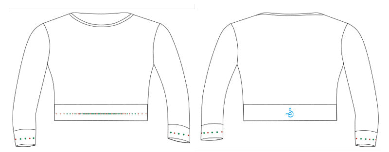 Sagester disegno top donna - Original Sport