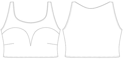  Sagester disegno reggiseno fronte retro - Original Sport