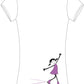  Sagester disegno t-shirt donna - Original Sport