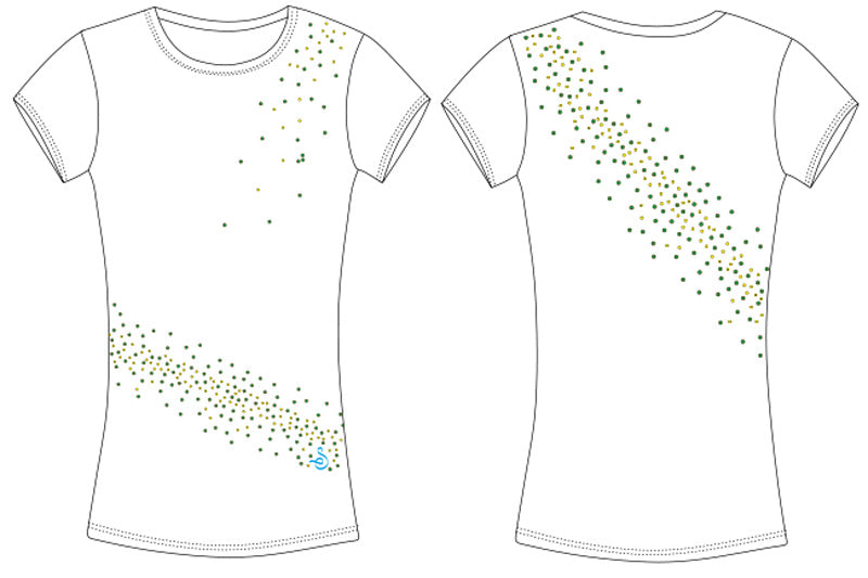 Sagester disegno t-shirt donna - Original Sport