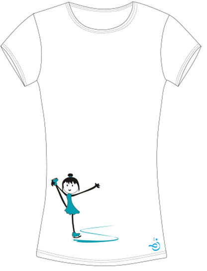 Sagester disegno t-shirt donna - Original Sport