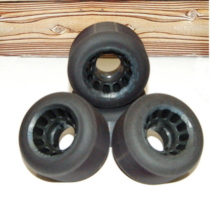 Black 62mm 92A Quad Road Wheels - Original Sport