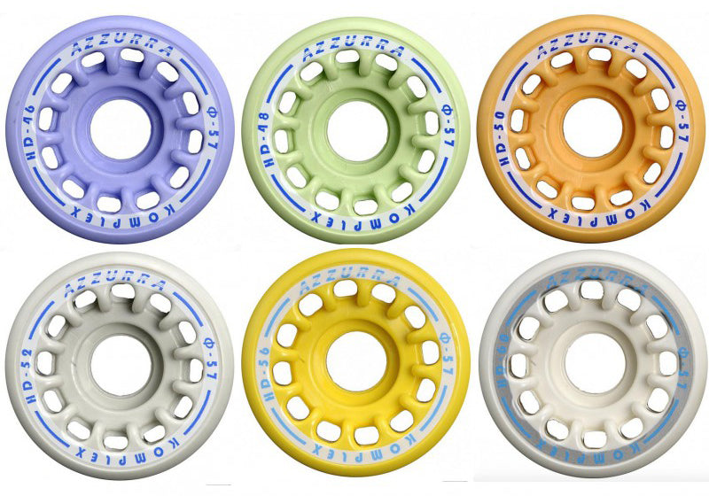 Komplex ruote Azzurra 57 mm varianti - Original Sport