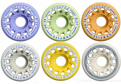Komplex skating wheels Azzurra 57 mm variants hardeness - Original Sport