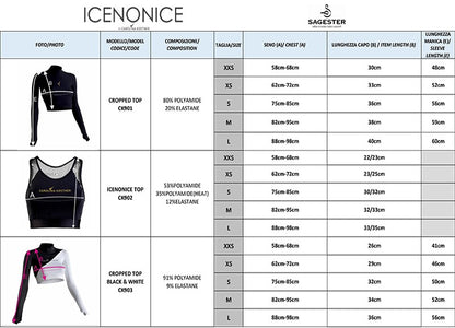 Icenonice tabella taglie  - Original Sport